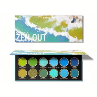 شيجلام باليت ظلال عيون Zen Out Shangril 12 Colors
