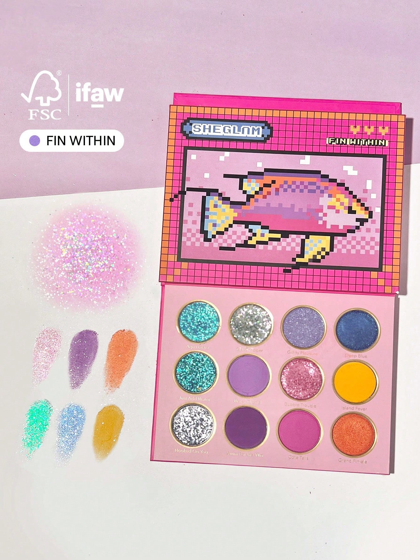 شيجلام Fin Within باليت ظلال عيون