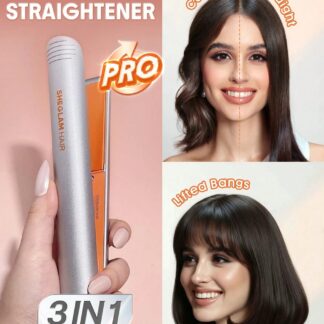 شيجلام Hair mini مكواة فرد الشعر Pro 3 in 1