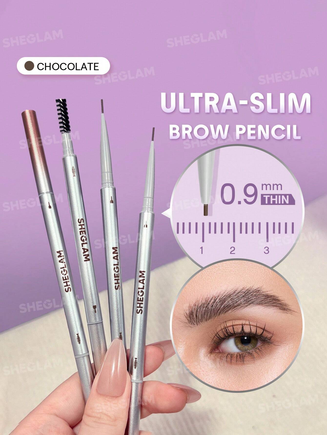 شيجلام Microdefine 0.9MM Brow قلم - الصورة 2