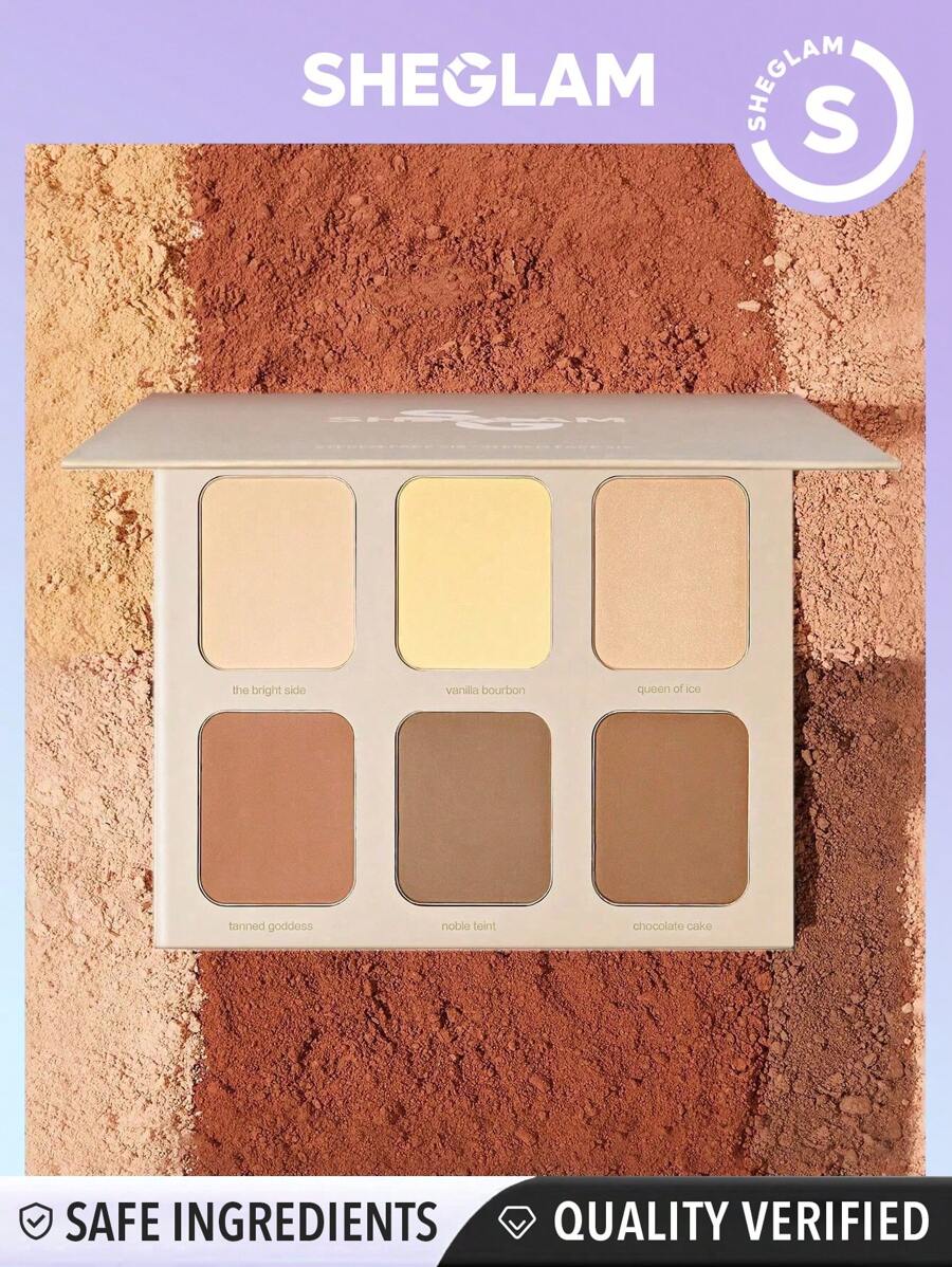 شيجلام Streo Face Six باليت 6 shades Nude - الصورة 2