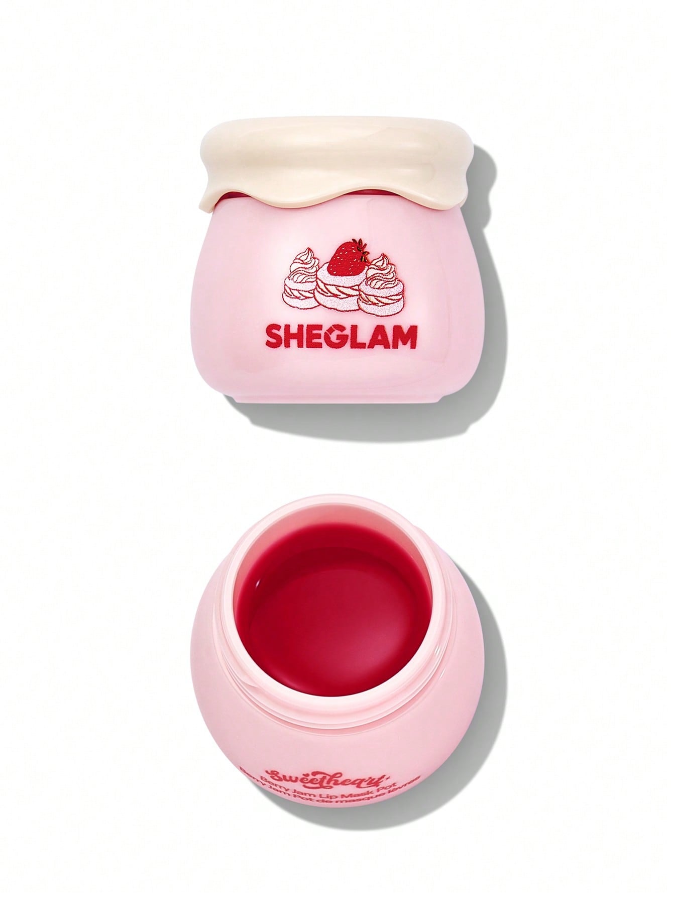 شيجلام berry jam lip ماسك pot