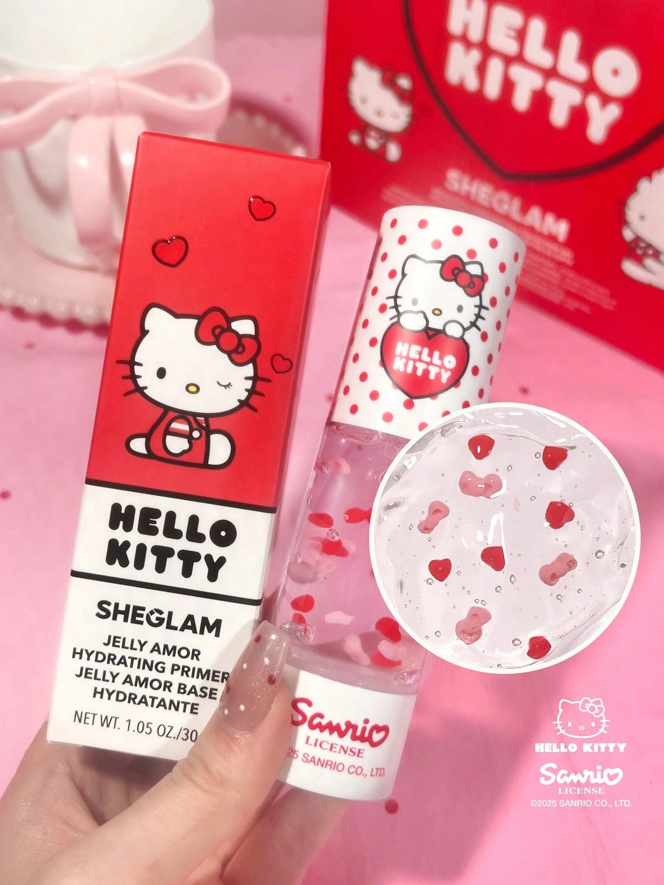شيجلام hello kitty Jelly Amor Hydrating برايمر - الصورة 2