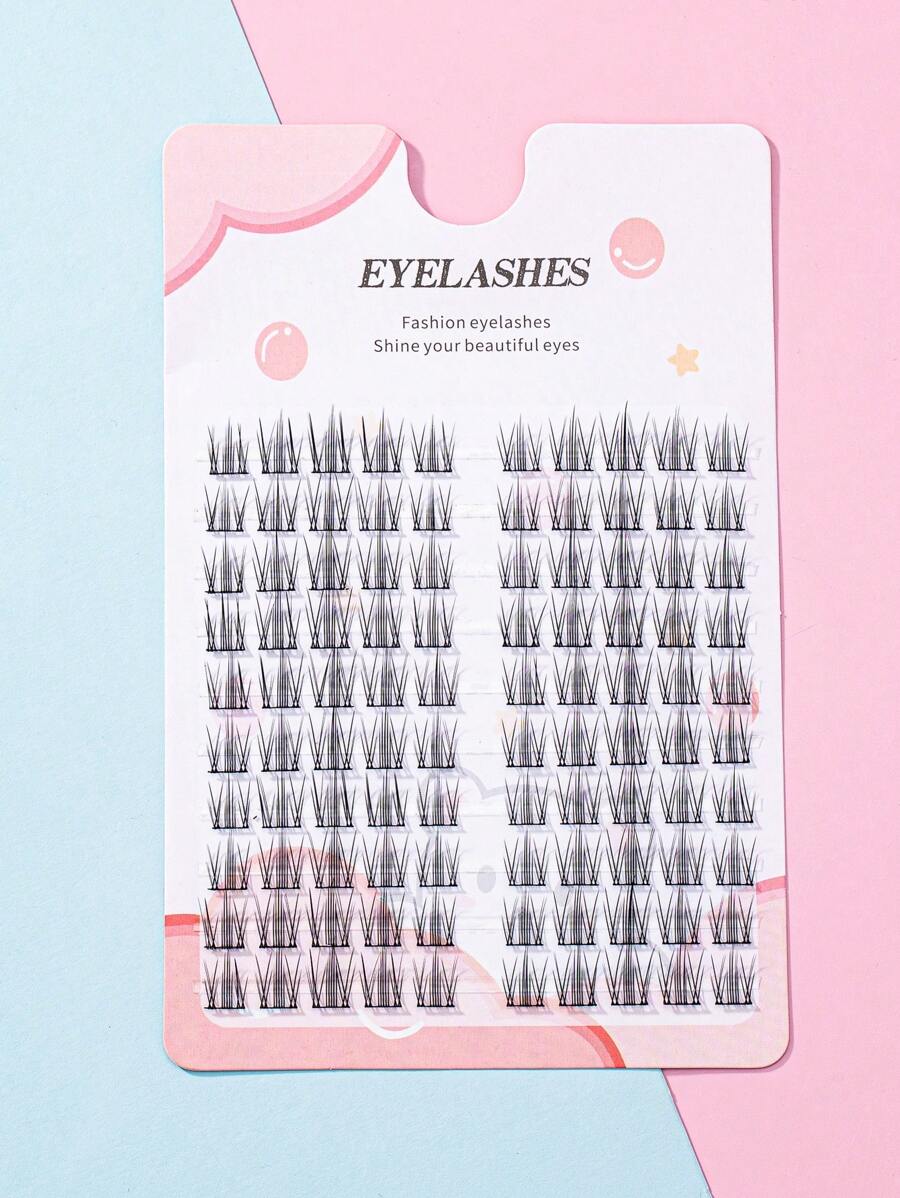 شي إن 100 قطع Autumn Breeze DIY Lshes Clusters Eyelash