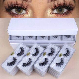 شي إن 10 Pairs رموش Bulk Wholesale 3d Mink رموش Natural