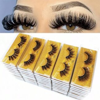 شي إن 10 Pairs Mink رموش 3d Mink رموش Natural