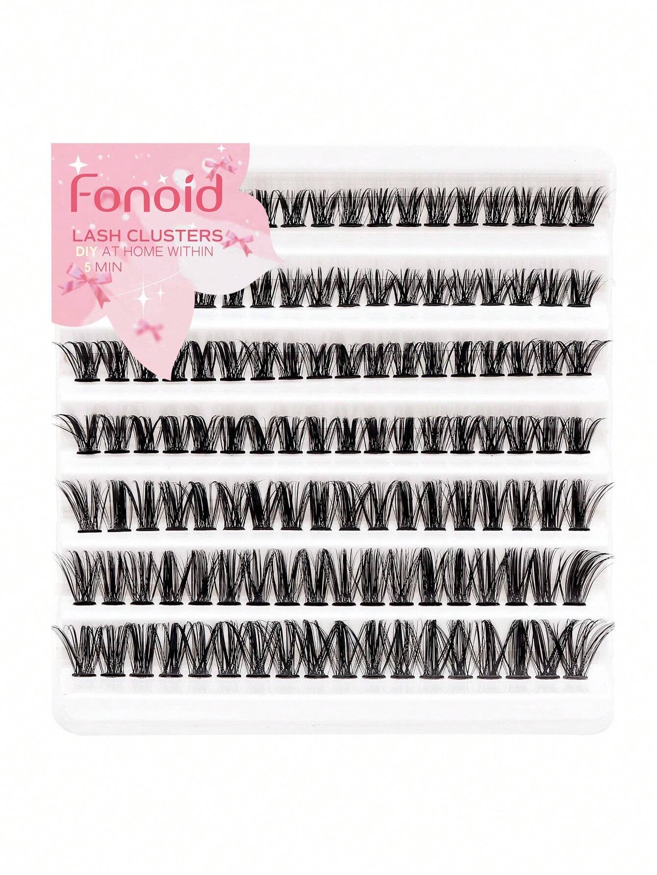 شي إن Fonoid 126قطع Single Cluster Segmented Fleece False
