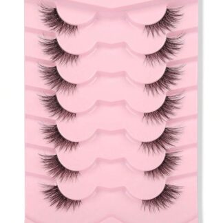 شي إن Himirell 7pairs Cat Eye Style رموش