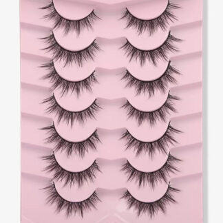 شي إن Himirell Manga رموش 7pairs Pointed Cat Eye