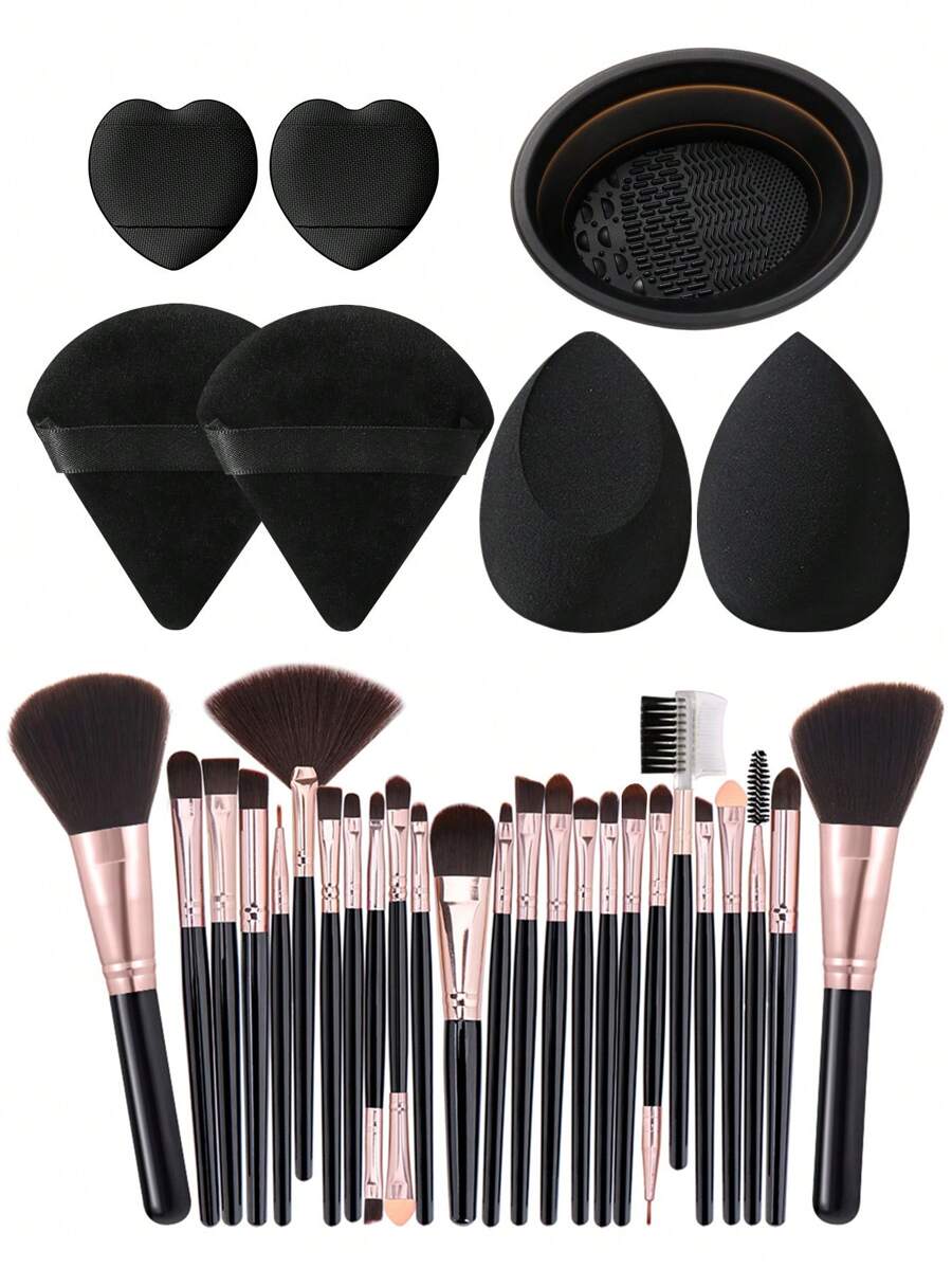 شي إن complete makeup طقم 25 قطع