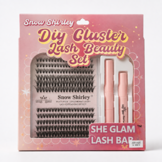 Snow Shirley DIY Cluster Lash Beauty طقم