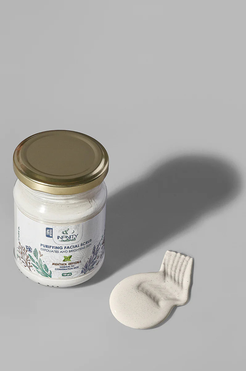 Infinity Purifying Facial مقشر Menthol Crystal 150جم - الصورة 3
