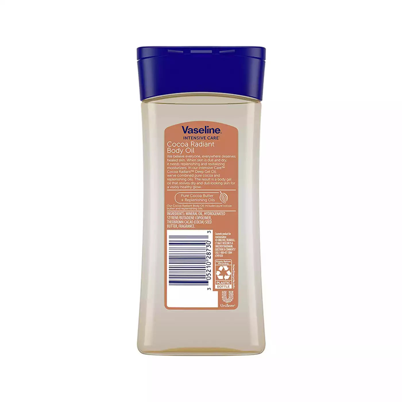 فازلين Intensive Care Body جل زيت Cocoa Radiant 200مل - الصورة 2