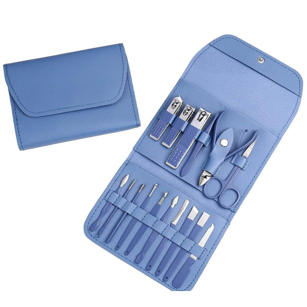 أبو يوسف 16 قطعة Manicure Pedicure Nail Care طقم - الصورة 4