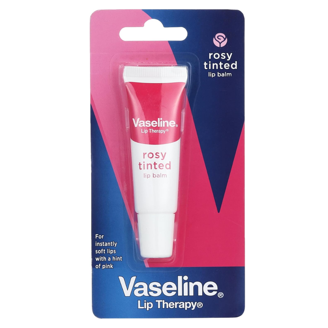فازلين عناية بالشفاه بلسم شفاه Tube Rosy Tinted 10g