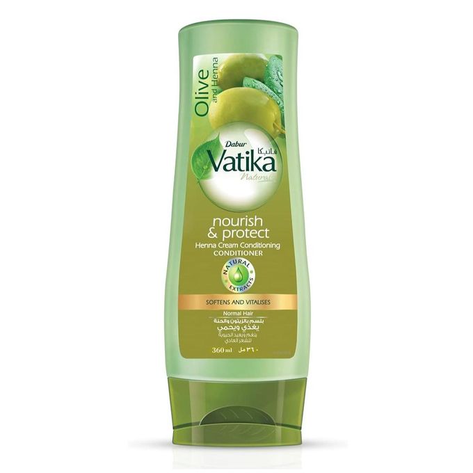Vatika بلسم مع Henns و لوز 360 مل