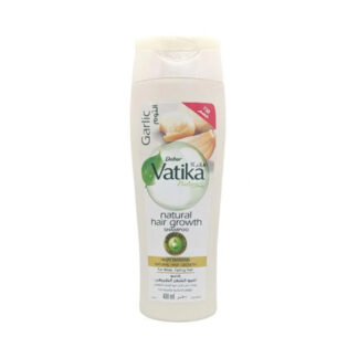 Vatika Garlic شامبو for Natural Hair Growth 180مل