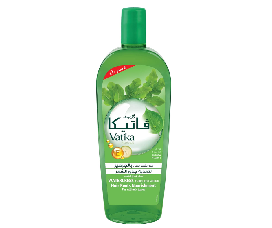 Vatika Watercress Enriched زيت شعر - 180مل