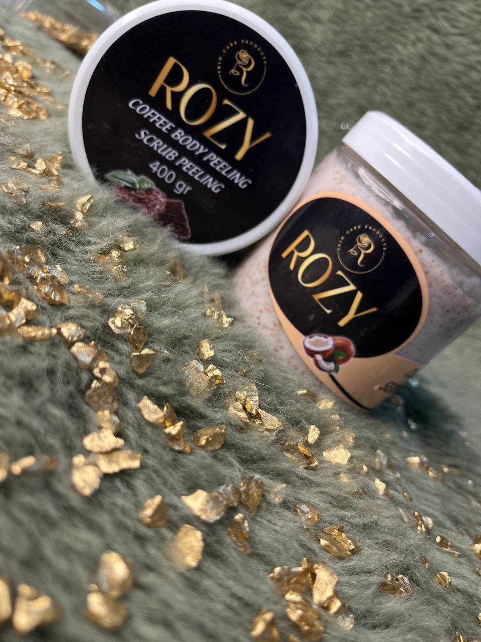 Rozy مقشر جسم جوز الهند و فانيليا &musk 400g - الصورة 3
