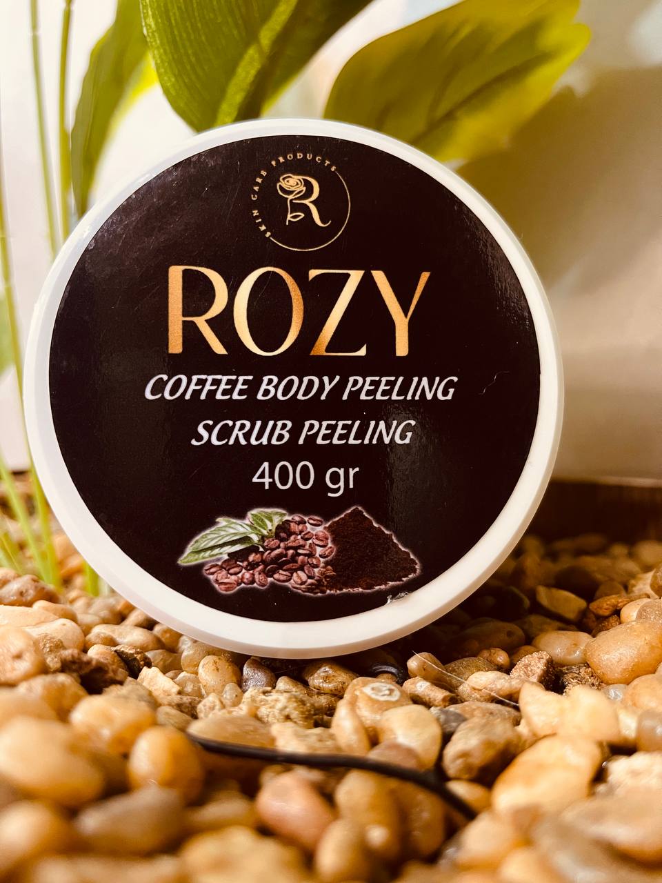 Rozy coffee مقشر جسم 400 g - الصورة 2
