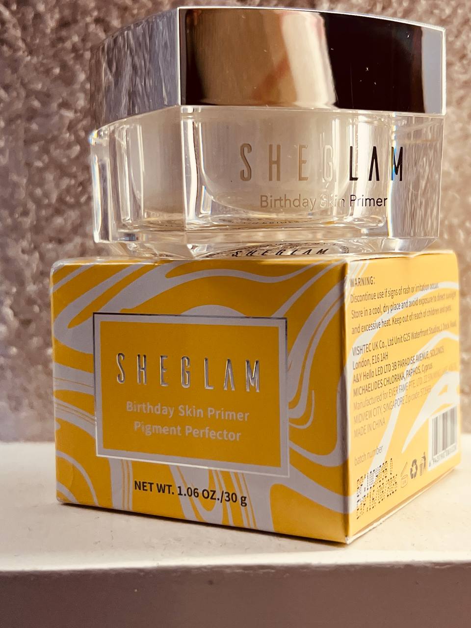  SHEGLAM Birthday Skin Primer-Pigment Perfector - الصورة 3