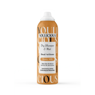 YOULICIOUS DRY شامبو و MIST عسل MILK