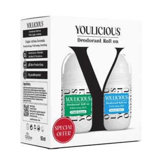Youlicious مزيل عرق رول أون 50مل ( chill island+Natural touch)