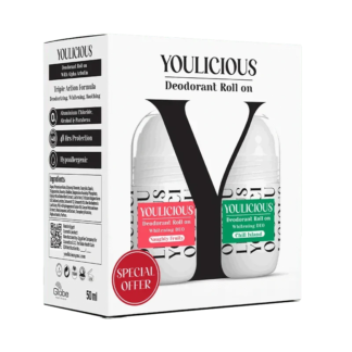 Youlicious مزيل عرق رول أون 50مل (naughty fruity+chill island)
