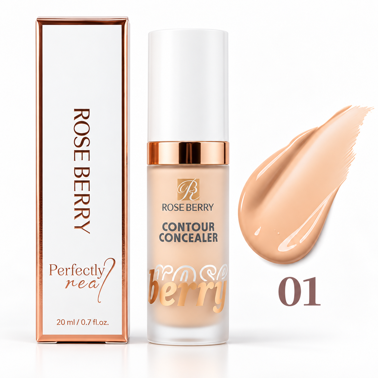 روز بيري Perfectly Real Contour كونسيلر 20 مل - الصورة 4