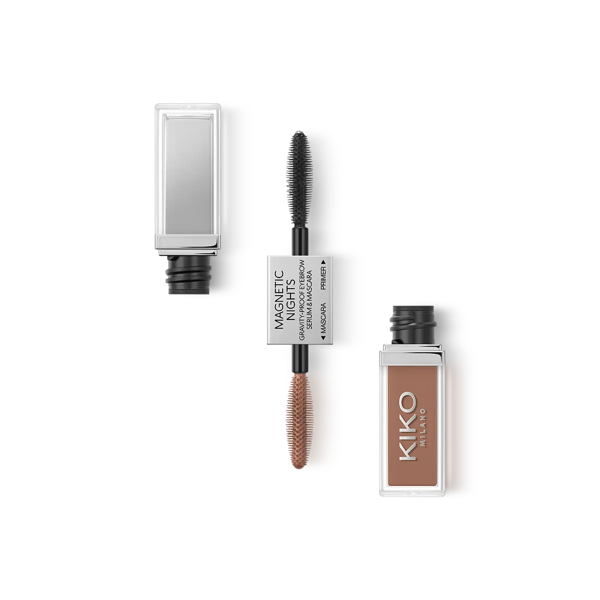 كيكو ميلانو magnetic nights gravity proof eyebrow سيروم و ماسكارا