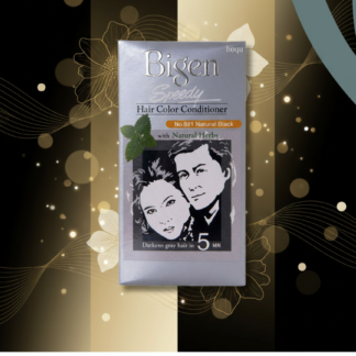 Bigen speedy صبغة شعر بلسم 881 Natural أسود