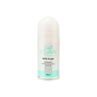 بوبانا Soft و Gentle Roll-on مزيل عرق