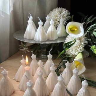 Princess Dress Shaped Candle
