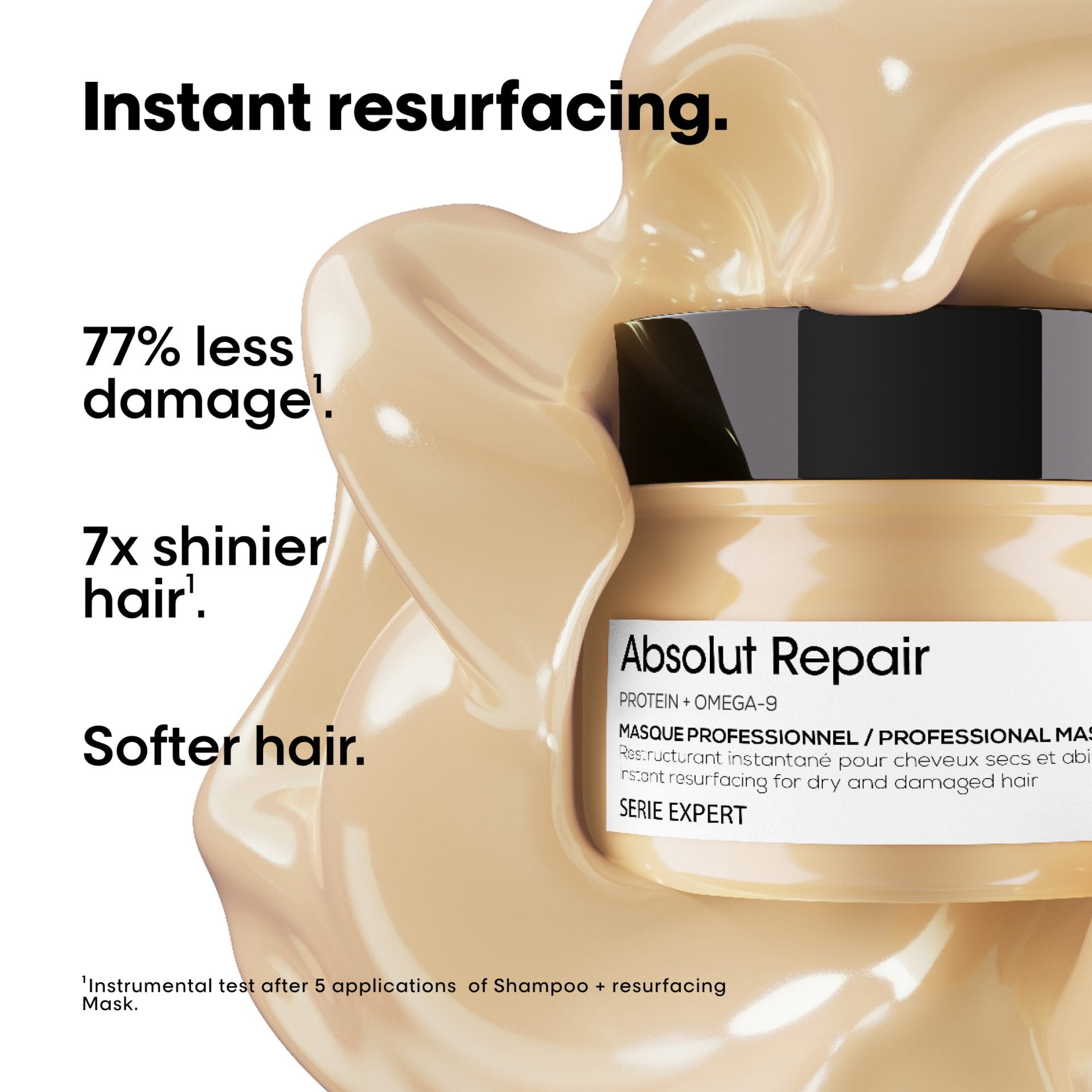 لوريال Professionnel Absolut Repair ماسك for Damaged و Dry Hair 250مل - الصورة 5