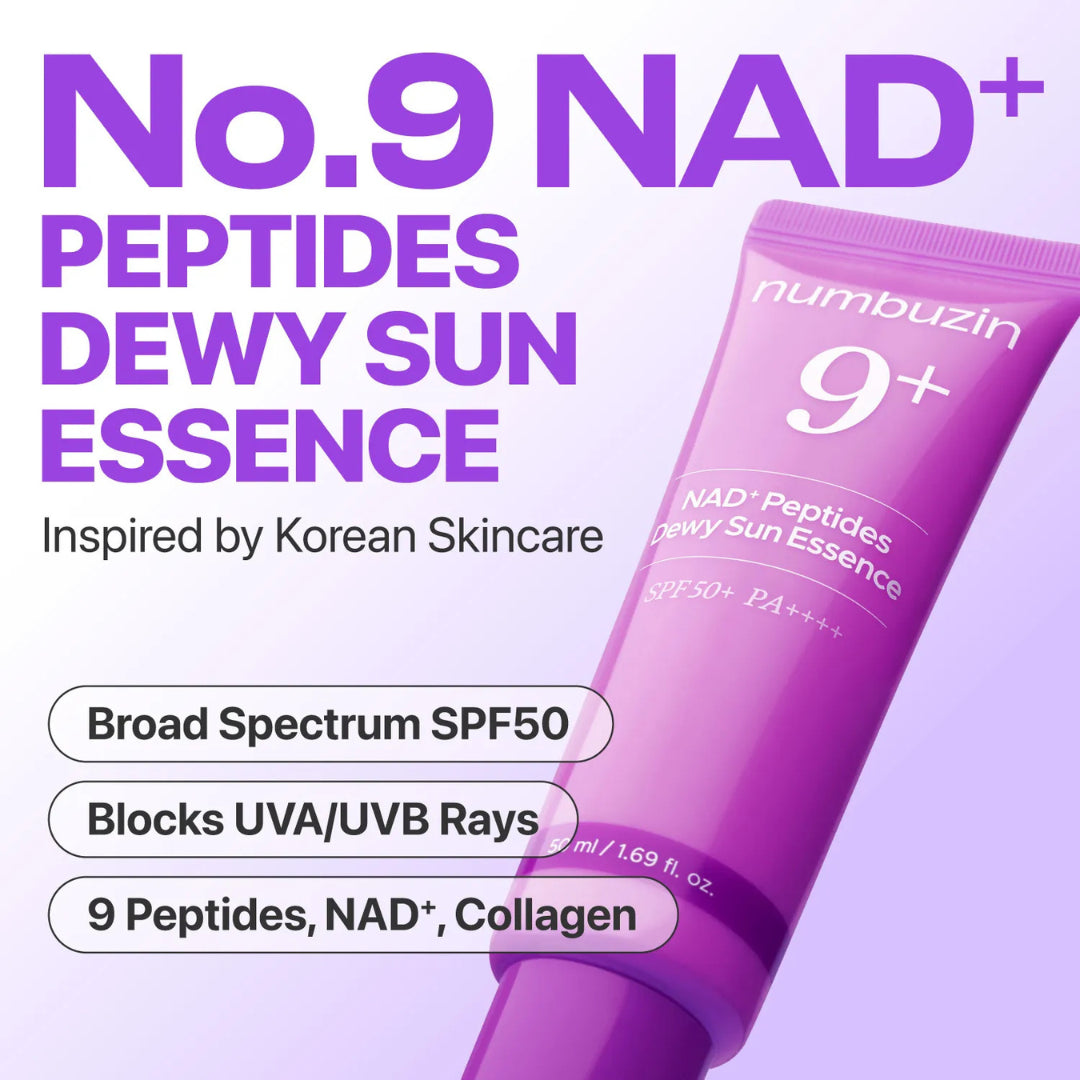 نامبوزين No.9 NAD+ Peptides Dewy Sun Essence - الصورة 7
