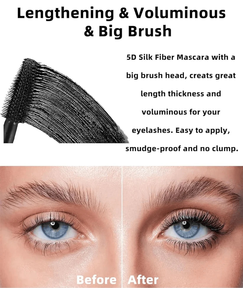 روز بيري 5D Effect Volume و Curl ماسكارا False Lash Effect 12مل - الصورة 3
