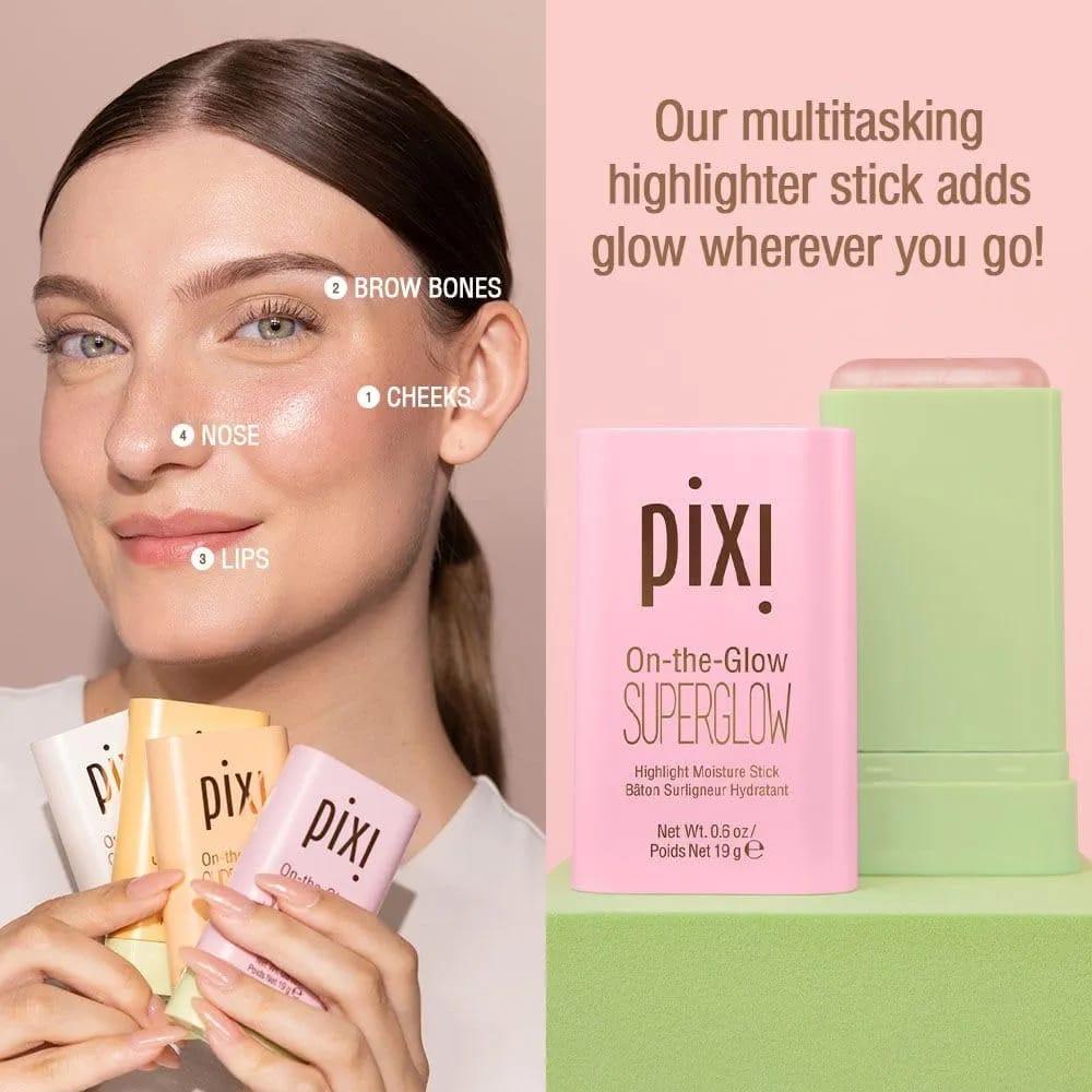 Pixi by Petra On The Glow Super Glow هايلايتر Stick - الصورة 7
