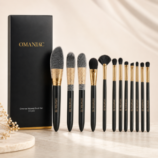 OMANIAC 12 قطعة Professional طقم فرش مكياج