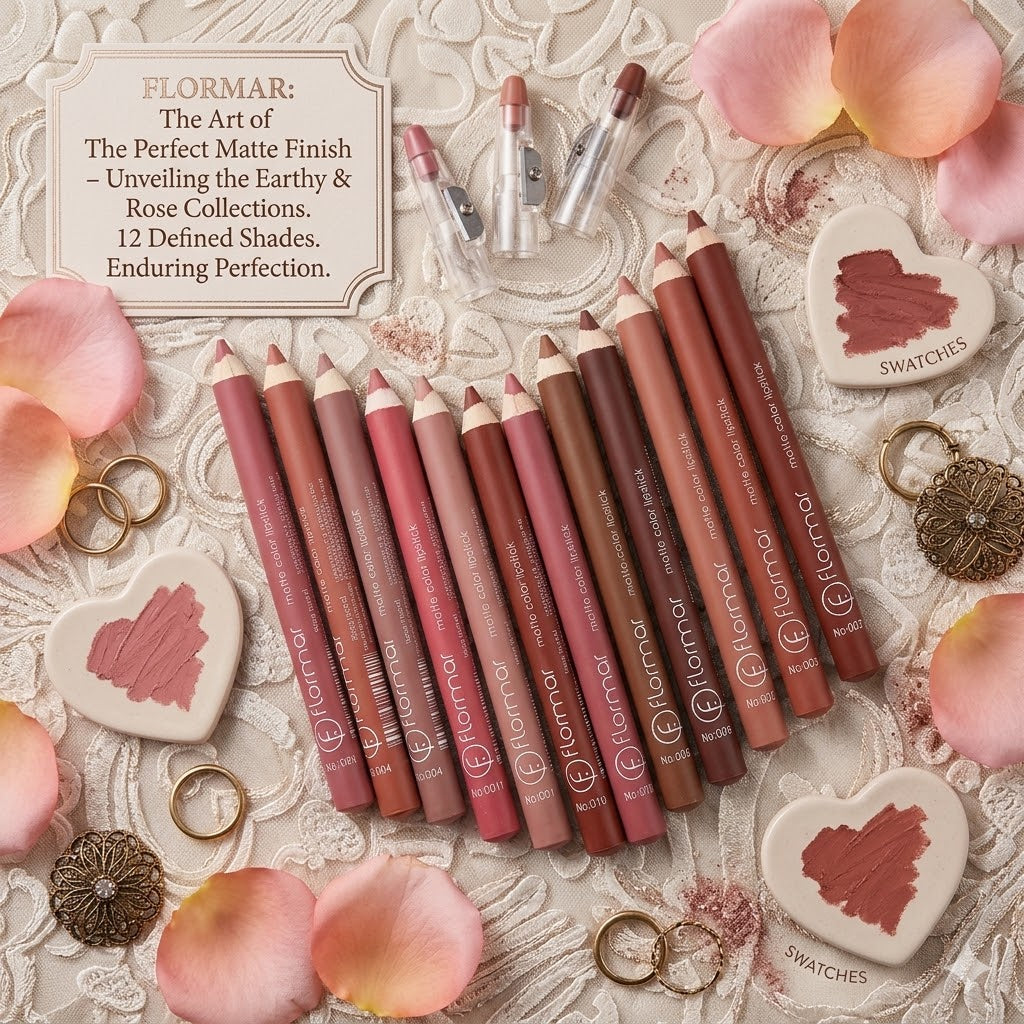 Flormar مقاوم للماء أحمر شفاه Pencils - الصورة 4