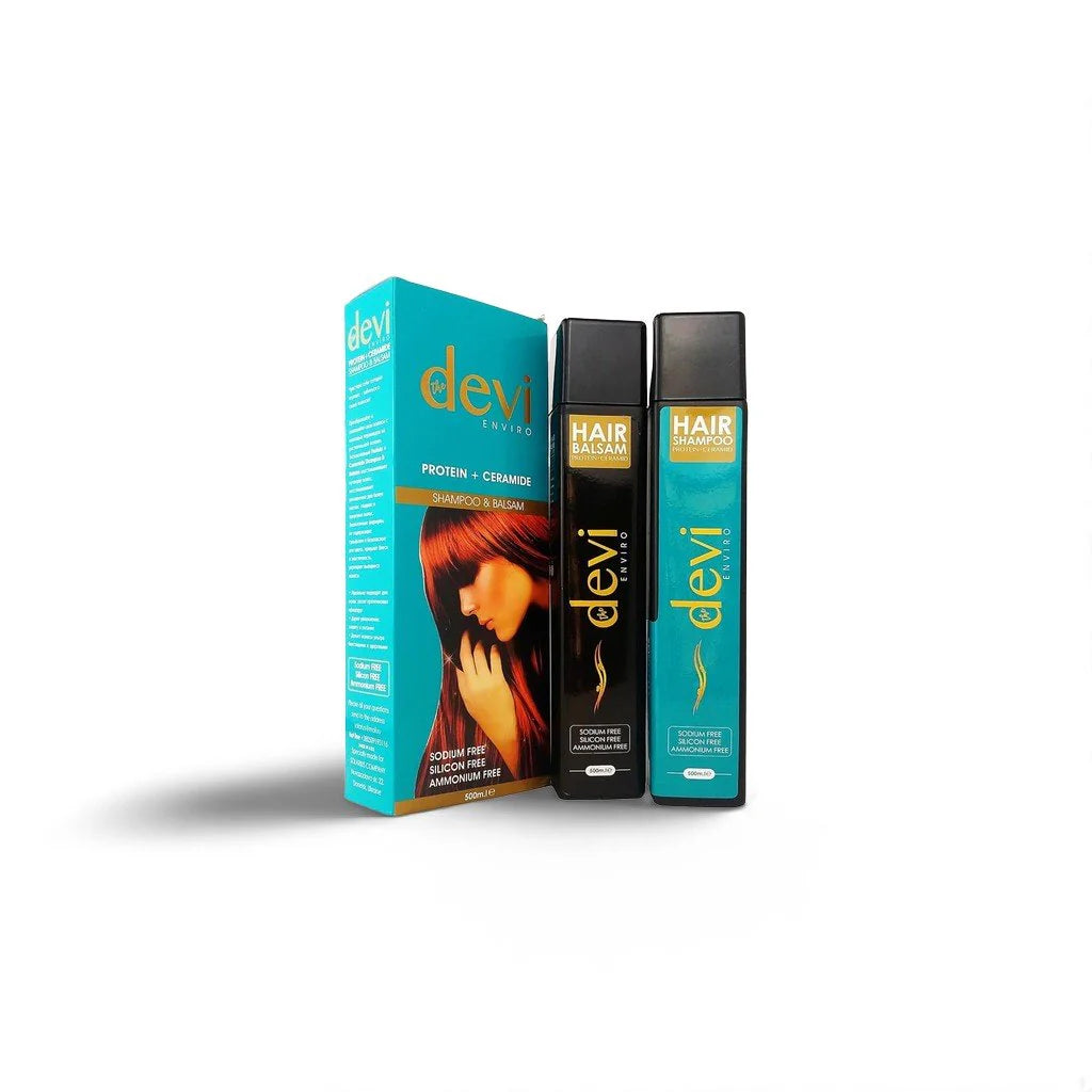 Devi طقم for Protein و كيراتين Treated Hair 500 مل