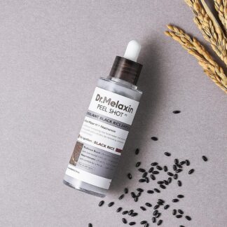 Dr.Melaxin Peel Shot Exfoliant أسود Rice Ampoule - 80مل