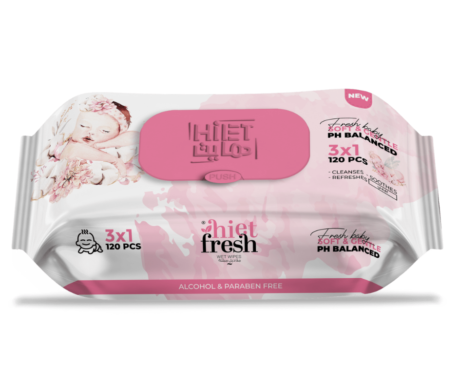 hiet fresh Baby 120قطع