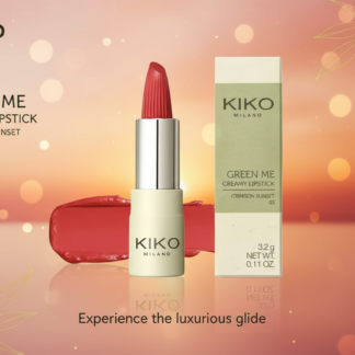كيكو ميلانو أخضر Me Creamy أحمر شفاه 03 Crimson Sunset