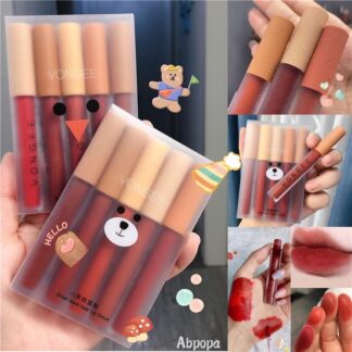  lip gloss vongee 5 pes shein
