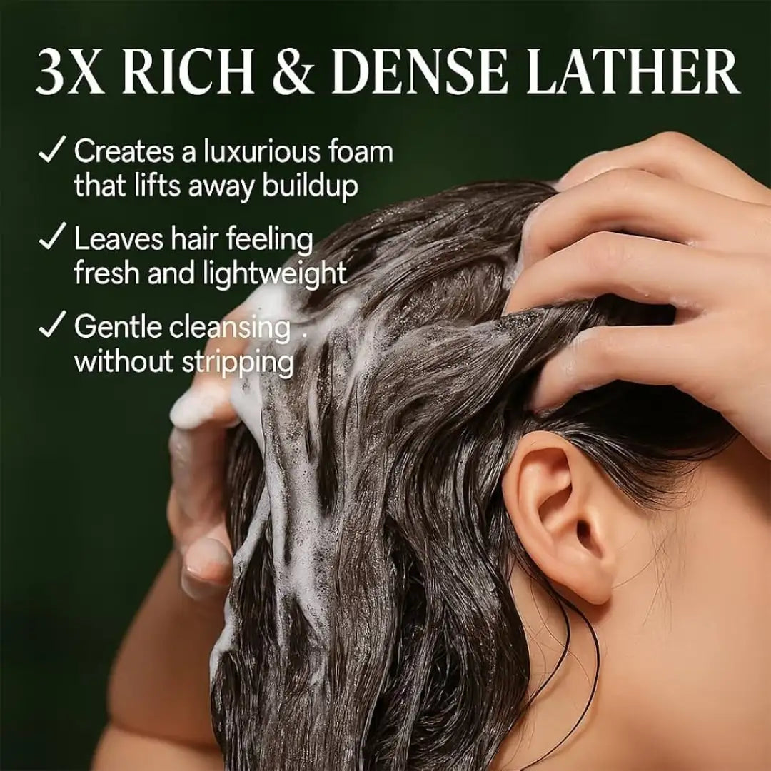 Nature Seven أخضر Hair صابون مع 12 Natural Extracts - الصورة 9