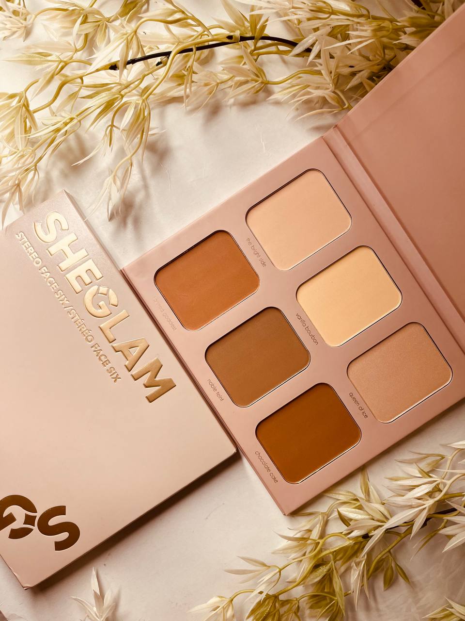 شيجلام Streo Face Six باليت 6 shades Nude - الصورة 3