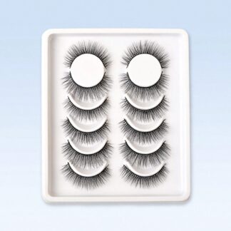 شي إن 6 Pairs 3D Faux Mink رموش Fluffy Soft