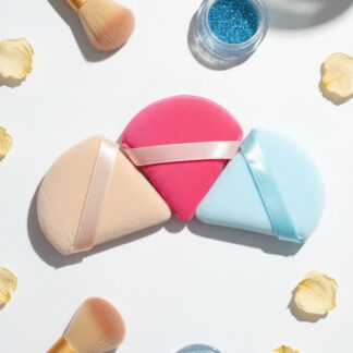 Sweet Beauty Triangle باف مكياج 3 قطع