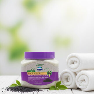 Natures Bounty Venos Face مقشر أسود Seed 300 مل