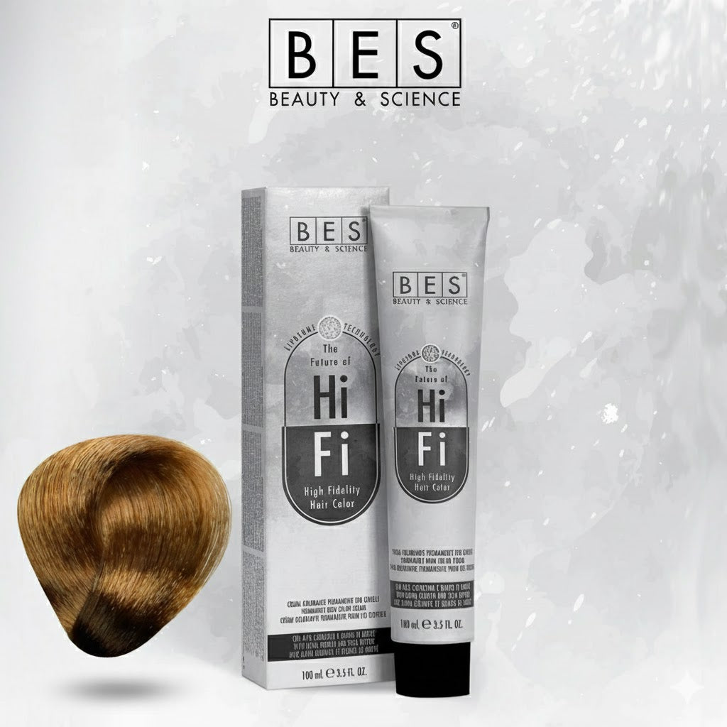 BES HI-FI صبغة شعر 7.38 100مل